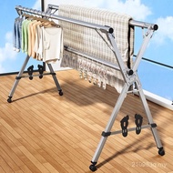 Household Floor-standing Outdoor Artifact Drying Drying Rack Stainless Steel Retractable Indoor Dryi