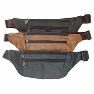 Men's Leather Bag Genuine Leather Waist Bag Casual Genuine Leather Sling Bag