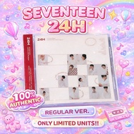 SEVENTEEN/SVT/세븐틴 : 24H JAPAN 2ND MINI ALBUM [REGULAR EDITION] CD🧧APR26 新品初登场‼️-( 💯% official & auth
