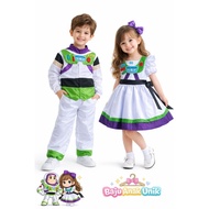 BAJUANAKUNIK BUZZ LIGHTYEAR COSTUME/ BUZZ LIGHTYEAR DRESS/ ASTRONAUTS COSTUME/ CARNIVAL COSTUME/ CHI