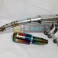 Ninja z1000, z800 akrapovic rainbow Original Exhaust