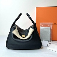 HERMES 黑金Lindy 26