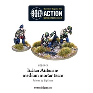 Warlord Games - Bolt Action - Italian Airborne Medium Mortar 81mm - Metal (OOP)