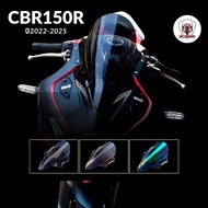 Front Windshield HONDA CBR150R Year 2022-2025 3mm Thick Acrylic Material Transparent Color See Throu