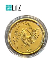 LITZ Zodiac Red Packets 999 Pure Gold Coin 0.10g AP0017