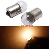 2/10 PCS 1156 BA15S G18 12V 10W Car Auto Clear Glass Stop Signal Reverse Turn Tail Light Bulb Haloge