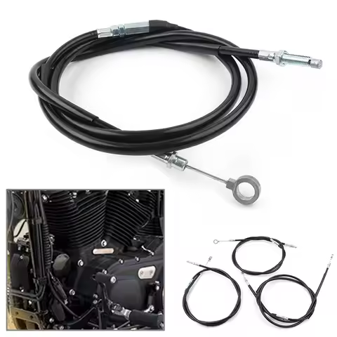 185cm 165cm 145cm Motorbike Clutch Cable Wire Line for Harley Davidson Sportster XL883 XL1200 Motorc