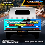 DECAL STICKER BAK BELAKANG MOBIL GRANMAX PICK UP / DECAL STIKER BAK CARRY L300 / VARIASI STIKER BAK