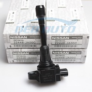 คอยล์จุดระเบิด ของแท้ (ผลิตในญี่ปุ่น) PART NO 22448 - JA00C Nissan Teana J32 VQ2.5 VQ35 Navarre D40
