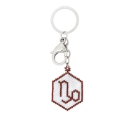 GANTUNGAN TUTU & CO. Capricorn Zodiac Keychain - ZodiacKeychain - Unique Cute Gift - Handmade Bali