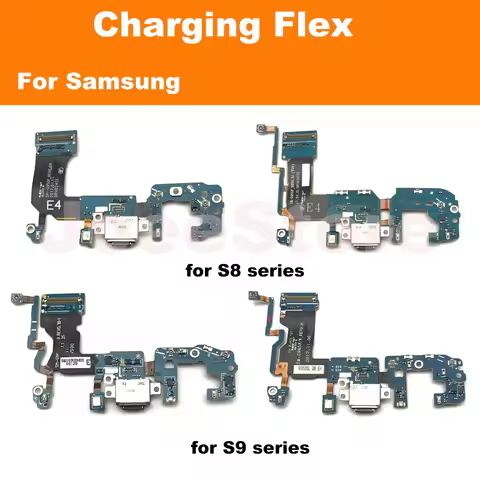 1pcs Charging Dock Port Connector Flex Cable For Samsung Galaxy S8 S9 Plus G950F G955F G950U G960F G