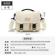 Single Shoulder Camera Bag Compatible with Canon R50 Nikon Z30 Fujifilm XT50 Micro Single SLR Digita