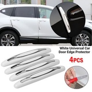 **包郵** [4件裝] 白色汽車防撞條 車門防撞貼 防刮防擦膠條 [平行進口]