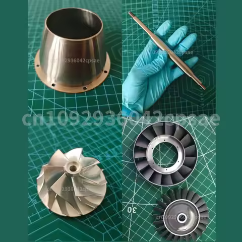 70MM Turbine Wheel / NGV/ Compressor / 608 bearing / Combustion Chamber / Diffuser for 17kg Thrust G