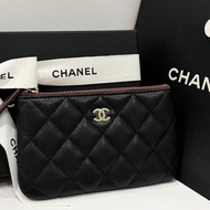 Chanel一字零錢包
