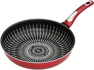 Taniguchi Metal Hard Coat, Slightly Deep, Easy to Use, Frying Pan, For Gas Fire, 10.2 inches (26 cm)