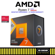AMD Ryzen 7 7800X3D/7800X3D TRAY Gaming Processor with V-Cache Technology (3Yrs Warranty)