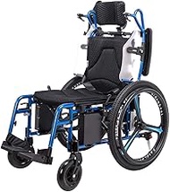 Fashionable Simplicity Elderly Disabled Electric Wheelchair Elderly People With Disabilities Intelligent Automatic Folding Lightweight Aluminum Wheelchair
