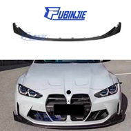 CSL Style Dry Carbon Fiber Front Bumper Lip Partition Device, Suitable for BMW G80 M3, G82 M4, G81 M