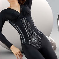 Womens Shapewear Full Body Shapewear Slim Fit Bodysuit Cross Corset Waist Trainer Shapewear Bodysuit