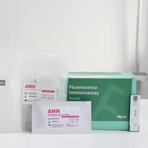 2025 OEM AMH Test Kit with Fingertip Sample
