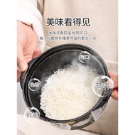 日本進口單人微波爐蒸米飯專用煮飯碗雜糧加熱器皿燒飯容器蒸飯煲