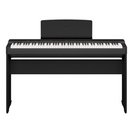 Yamaha P-225 88-Key Digital Piano With Keyboard Bench, Headphone And Adapter - Black (P225 P 225 P12