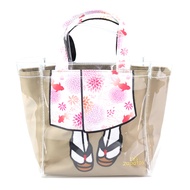 [Direct from Japan] mis zapatos clear bag with mini tote bag [kimono pattern]