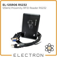 El-125R06 Rs232 125Khz Proximity Rfid Reader Serial Card Tk4100 Em4100