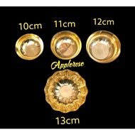 Brass bowl light weight/lotus bowl/prasadham bowl