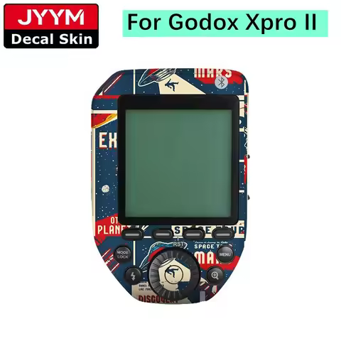 Customized Sticker For Godox XPRO2 XPROII Decal Skin Vinyl Wrap Film Wireless Flash Trigger Sticker 