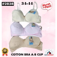 Full Cup Small Cotton Underwear Full Cup 34-44 Bra 2 Hooks A/B Cup 2828