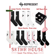 247 Represent Logo Socks/Race/ARC | Running Exercise