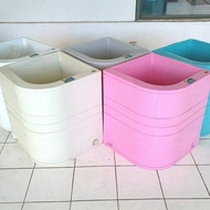 READY STOCK PROMO TERBATAS!!! Bak Mandi plastik Sudut Merk Gator