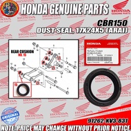CBR 150 REAR CUSHION DUST SEAL 17X24X5 (HPI)