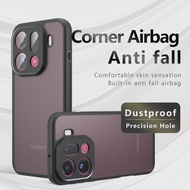 For OPPO A6X Find X9S X9 Pro X9Ultra Frosted Skin Feel Matte TPU Frame Hard Plastic Translucent Phon