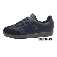 HITAM Adidas SAMBA Sneakers Full Black Men's Shoes