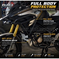 Tubular Cb150x Crashbar Full Armor Protection CB150X – Front & Engine Guard PNP Thick Iron