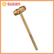 SUSANSU Hammer, Brass Yellow Gavel, Judge Auction Judge Hammers Company