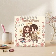 Memo Pad CoupleKawai | Aesthetic Memo