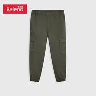 班尼路（Baleno）秋冬时尚简约百搭工装束脚潮流显瘦休闲裤男 25G M