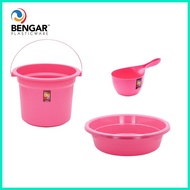 ◐ ❥ ☎ tabo timba palanggana plastic basin plastic pail plastic dipper plastic ware bathroom set pai