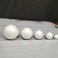 Combo of 5 foam balls sized 3cm,4cm,5cm, 6cm,7cm in diameter [CAST PRODUCTS]