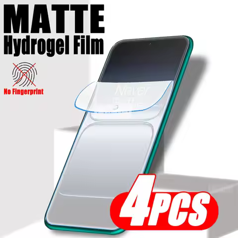 4PCS Matte Screen Protective film For Oneplus Nord 5 4 2 5G Anti-Fingerprint Hydrogel Protector For 