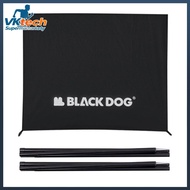 Camping Tent 1 Room 3 Living Travel Tent Sunscreen UPF50+ Glamping Tent Large for Outdoor Camping Hi