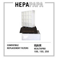 IQAir Compatible Filters for HealthPro 100 / 150 / 250 [HEPAPAPA]