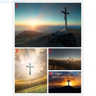 Frames Christian Posters and Prints Gallery Wall Art Canvas Painting Nordic Wall Pictures for Living