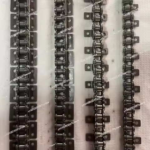 1PC 1.5 Meter 06B unilateral Short Pitch Roller Chain Single Double Bend Ear Straight Industrial Dri
