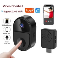Doorbell WiFi Wireless Video 1080P HD Doorbell Smart Security Camera Wireless Doorbell Camera Ultra Clear Wide Angle