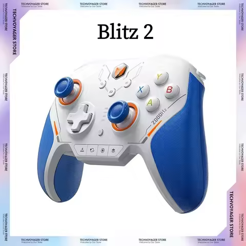BIGBIGWON Blitz 2 TMR Star Flash Game Handle 2000HZ NS PC Steam Game Wireless Bluetooth Custom Gamep